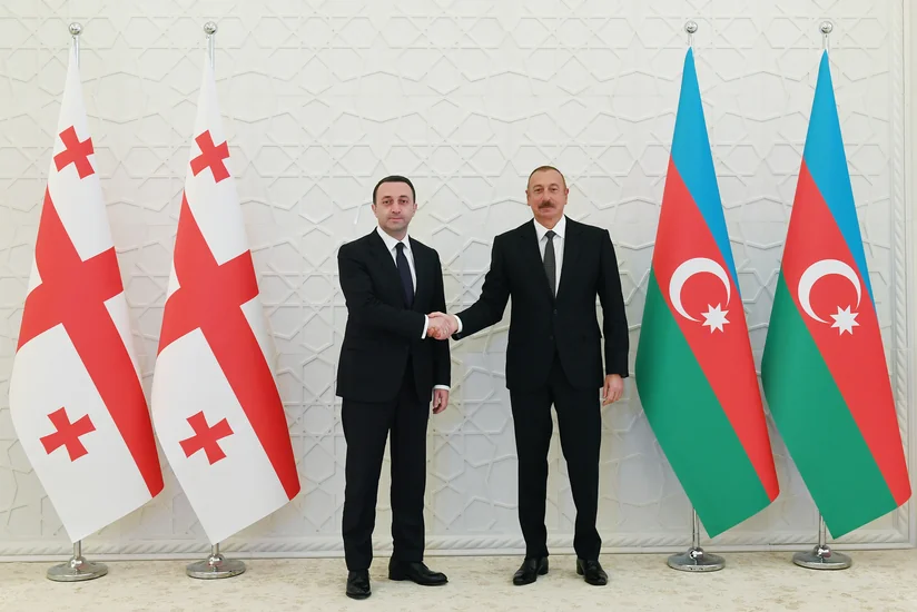 İlham Əliyev Azərbaycan-Gürcüstan əlaqələrindən danışıb