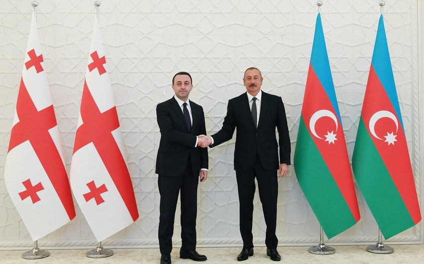 İlham Əliyev Azərbaycan-Gürcüstan əlaqələrindən danışıb