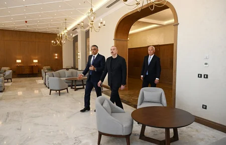 Prezident İlham Əliyev “Laçın” İstirahət Kompleksinin açılışında iştirak edib