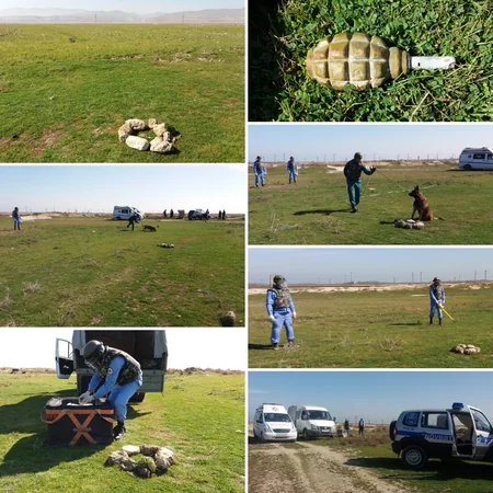 Xızıda qumbara tapıldı