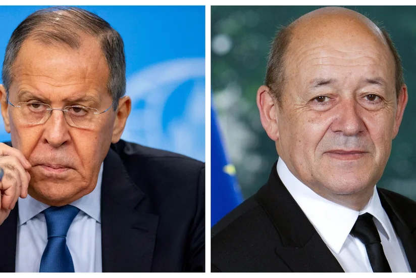 Rusiya və Fransa XİN başçıları cəbhədəki vəziyyəti müzakirə ediblər