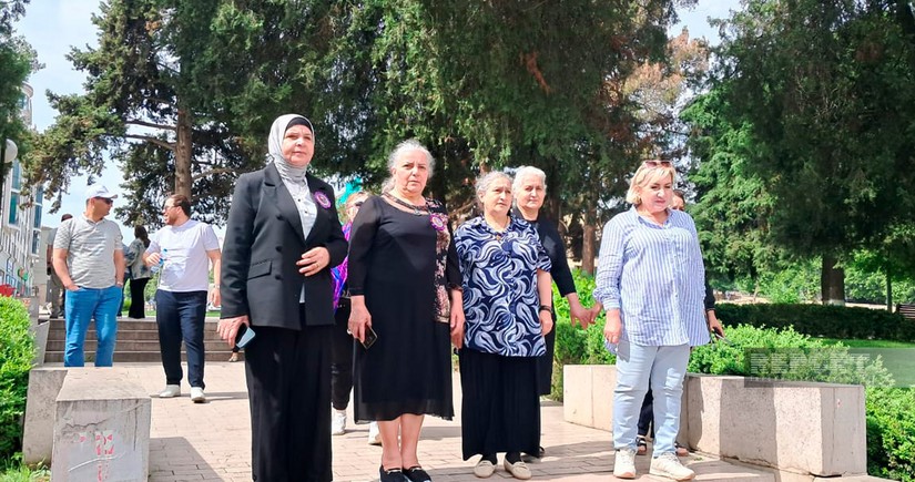 Sumqayıt sakini bir qrup şəhid ailəsi Xankəndiyə səfər edib
