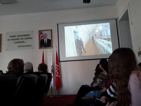 AMEA-nın 70 illik fəaliyyətinə həsr olunan sənədli film təqdim edilib