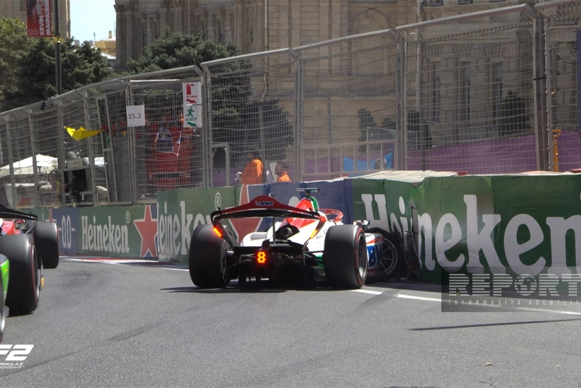 Formula 2: Bakıda növbəti qəza baş verib