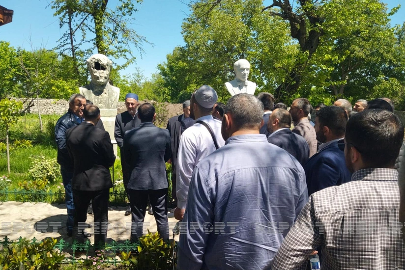 Завершился визит религиозных деятелей Управления мусульман Грузии в Шушу