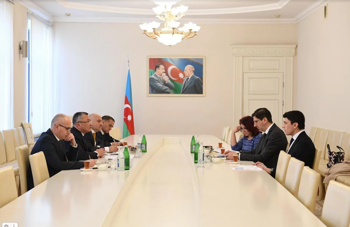 Azərbaycanla BMqT arasında birgə əməkdaşlıq məsələləri müzakirə olunub
