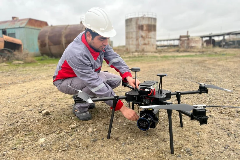 Azərbaycanda yeni istehsal olunan dronların sınağı keçirilib