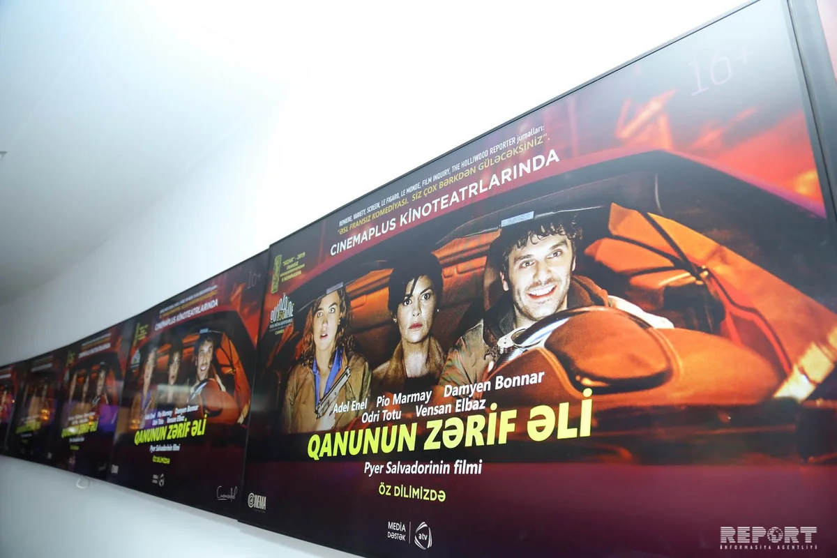 “CinemaPlus”da “Qanunun zərif əli” komediyası nümayiş etdirilib