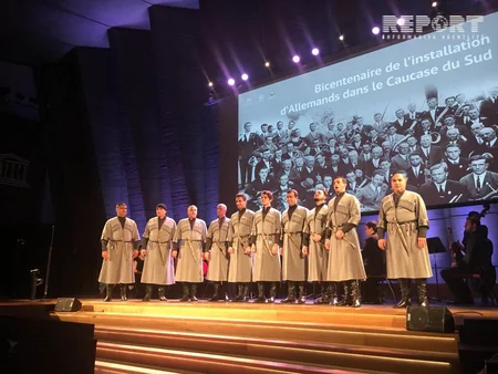 UNESCO-da almanların Qafqaza gəlişinin 200 illiyi münasibətilə konsert təşkil edilib