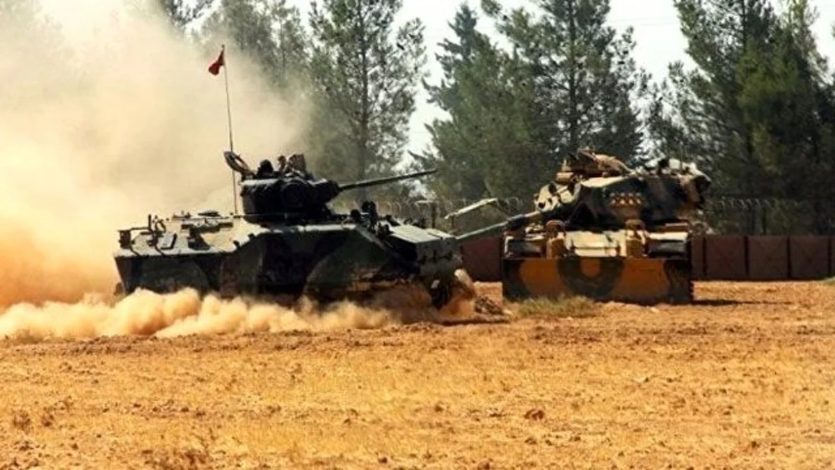 Suriyada Türkiyəyə məxsus tank vurulub, 1 əsgər ölüb, 3-ü yaralanıb