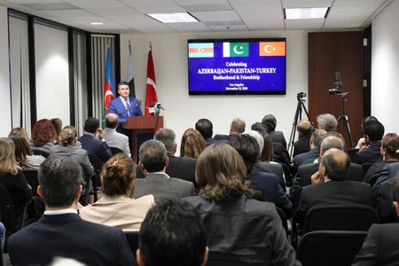 Azərbaycan, Pakistan və Türkiyə dostluğu Los-Ancelesdə qeyd olunub