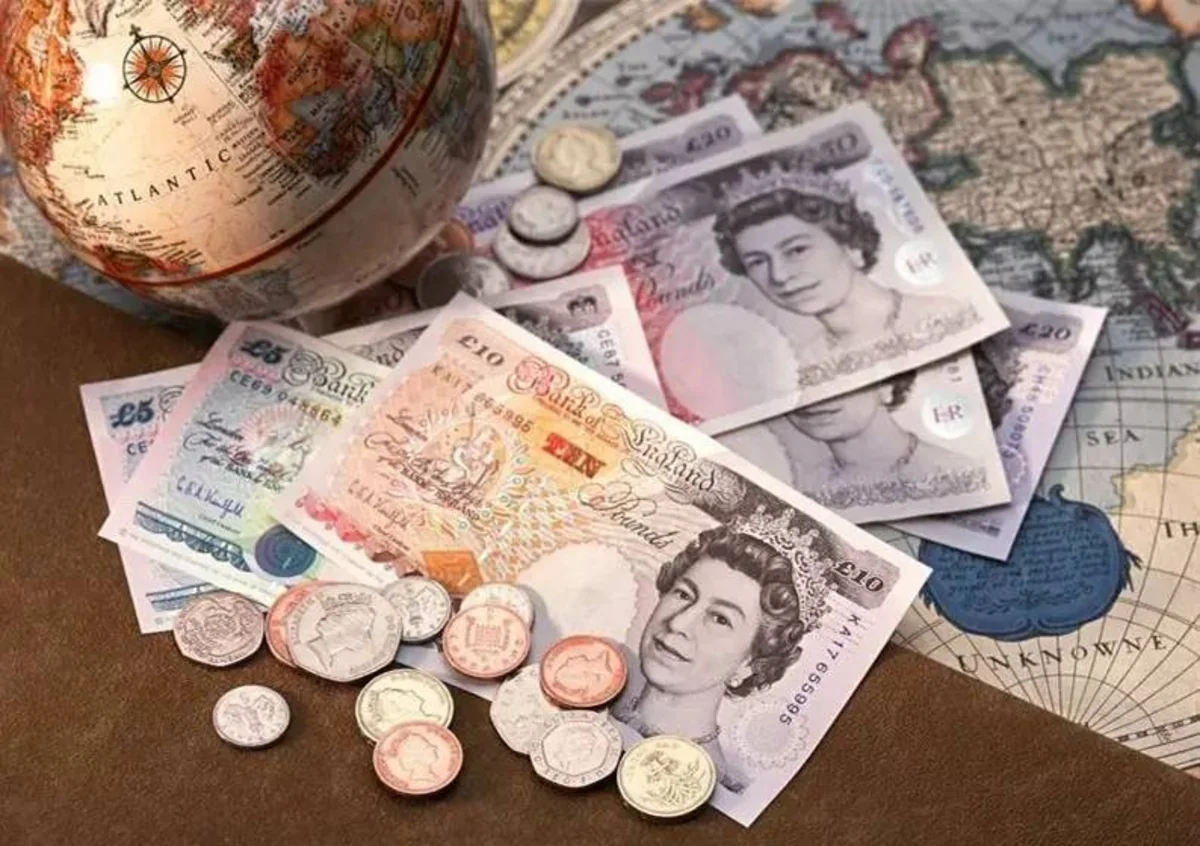 British pound soars sharply