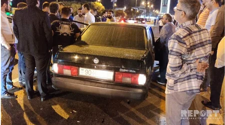 Bakıda avtomobil piyadanı vuraraq öldürüb - FOTO - VİDEO  - YENİLƏNİB-2