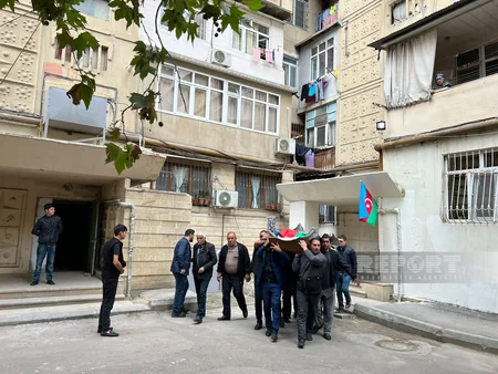 Ermənilərin törətdiyi terror aktı nəticəsində Şuşada həlak olan mülki şəxs dəfn olunub - YENİLƏNİB