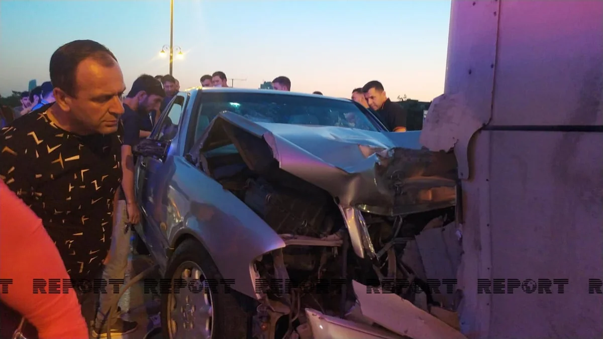 Bakıda yol qəzası olub, yeniyetmə xəsarət alıb