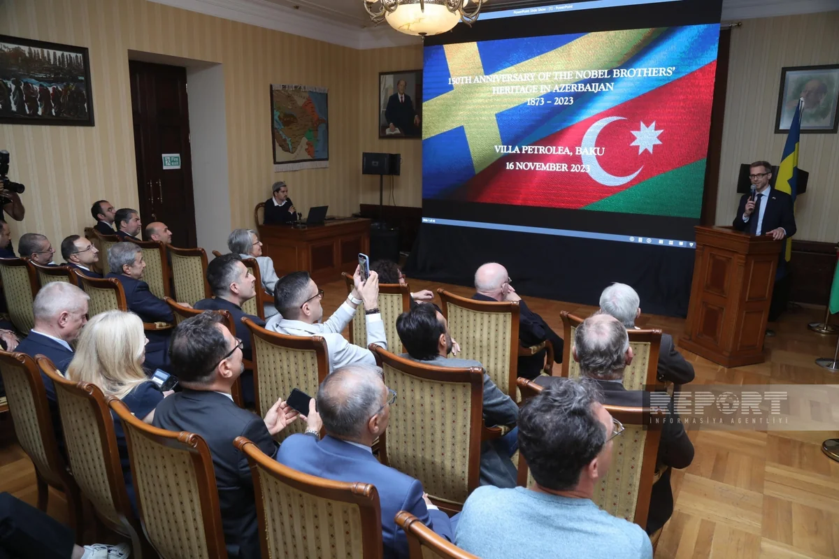 Bakıda Nobel qardaşlarının həyatından bəhs edən kitabın və filmin təqdimatı olub