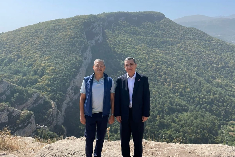 Türkmənistanın yeni səfiri Şuşaya gedib