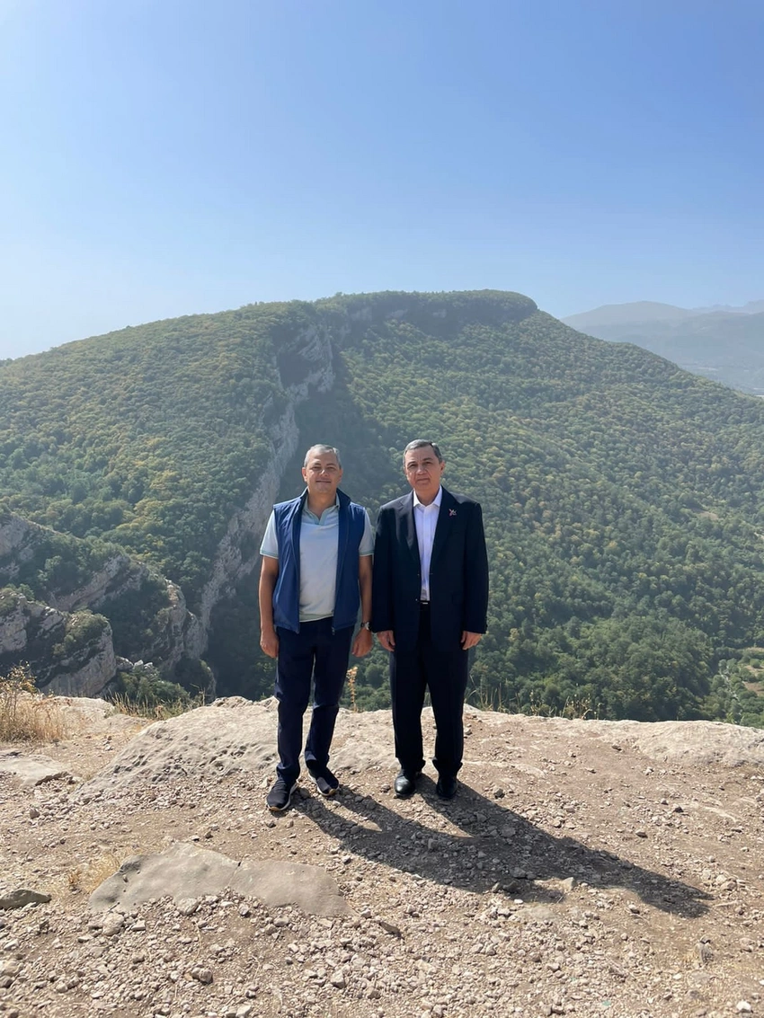 Türkmənistanın yeni səfiri Şuşaya gedib