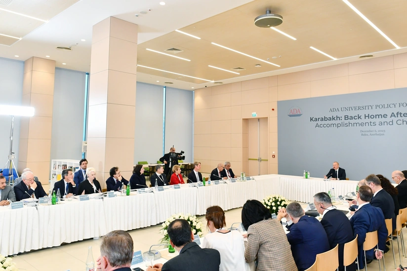 President of Azerbaijan: Our internal situation is not dependent on external factors