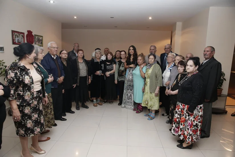 Leyla Aliyeva visits nursing home for war and labor disabled in Bilgah