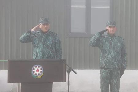 Deputy Chief of State Border Service on border with Armenia