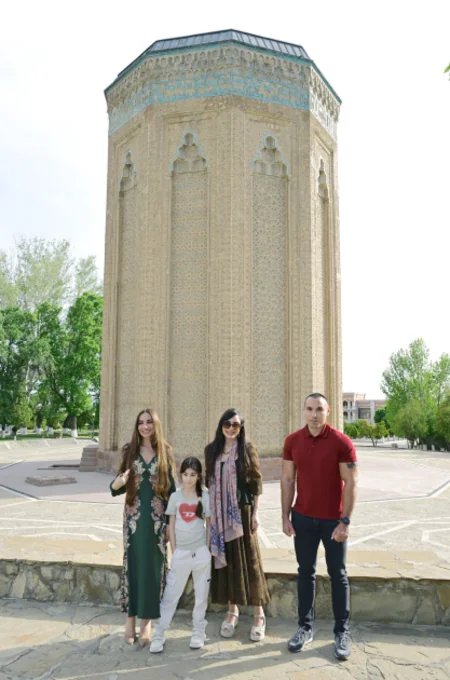 Leyla Aliyeva and Arzu Aliyeva visit Nakhchivan