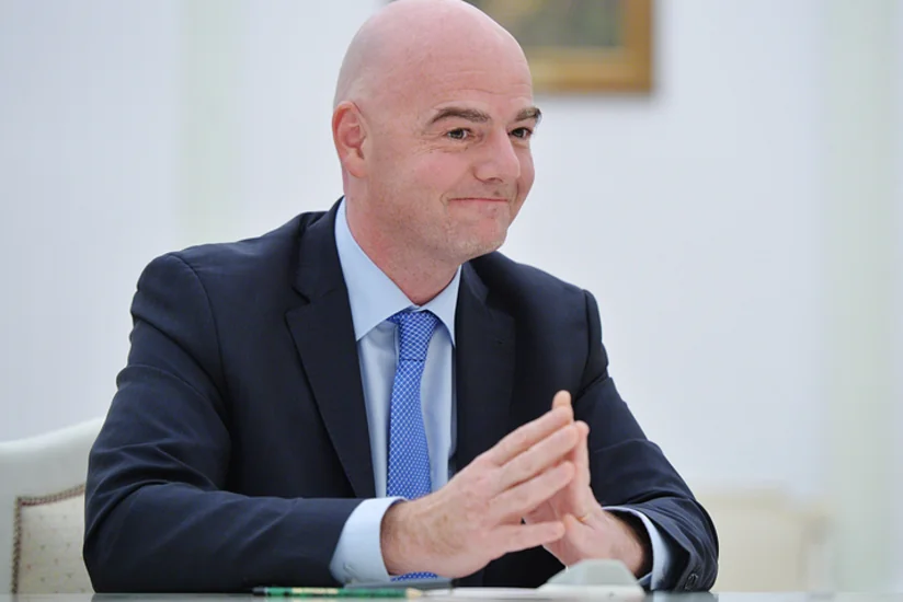 Инфантино доволен использованием видеоповторов в матче Италия - Германия