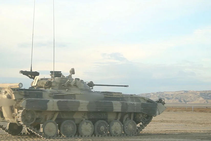 Azerbaijan Army carries out practical shooting exercises