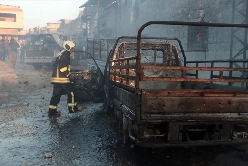 Suriyada terror aktı törədilib, ölənlər və yaralananlar var