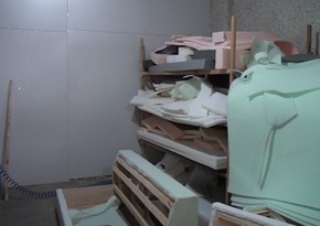 Bakıda yanğın təhlükəli mebel sexinin fəaliyyəti dayandırılıb