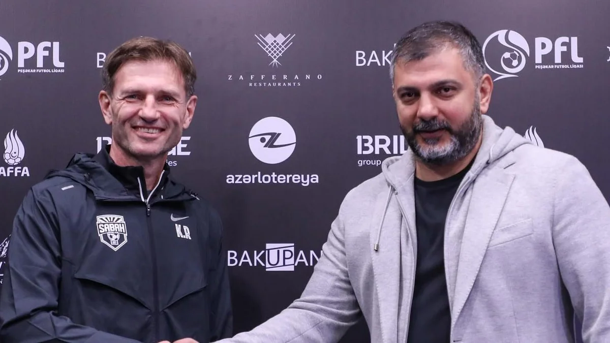 Sabah yeni baş məşqçisini açıqlayıb