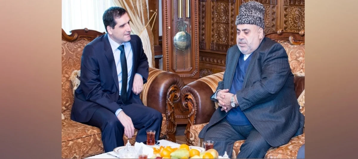QMİ sədri Türkiyənin Azərbaycandakı səfiri ilə görüşüb