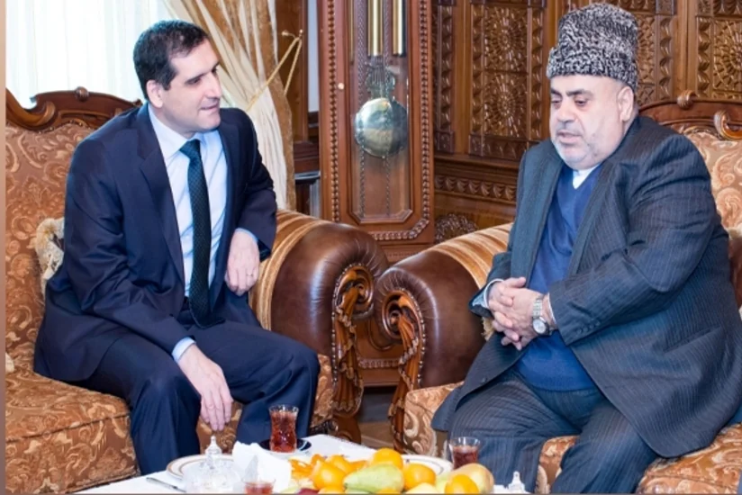 QMİ sədri Türkiyənin Azərbaycandakı səfiri ilə görüşüb