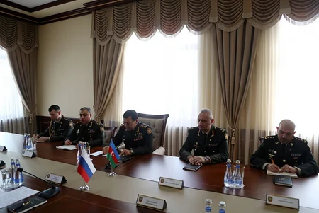Состоялась встреча начальников генштабов ВС Азербайджана и России - ВИДЕО