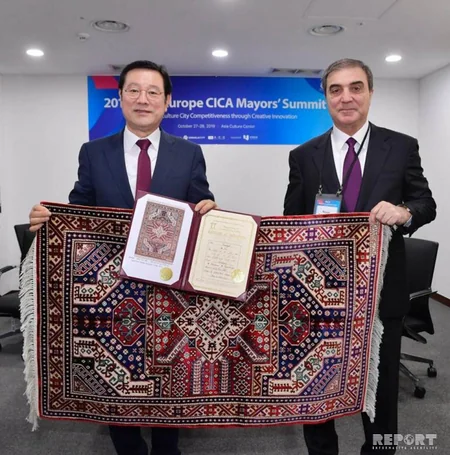 Gəncənin icra başçısı “2019 - CICA şəhər merlərinin Zirvə Toplantısı”nda iştirak edir