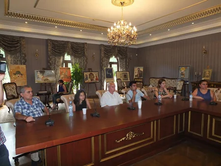​Gürcüstanda yaşayan azərbaycanlılardan Türkiyəyə dəstək - FOTO