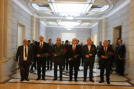 Hərbi Prokurorluqda qazilərlə görüş keçirilib