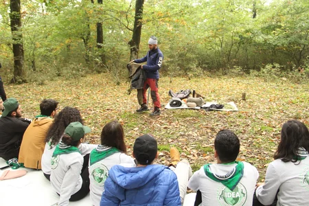 Hirkan Milli Parkında Təbiətin keşiyində adlı eko-skaut düşərgəsi keçirilib