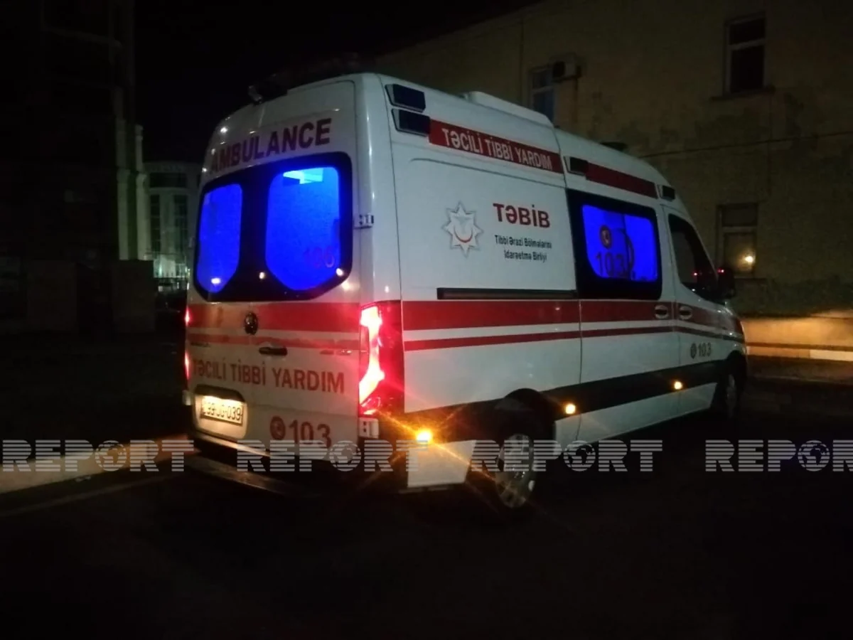 Bakıda çağırışa gedən təcili tibbi yardım briqadasına bıçaqla hücum edilib
