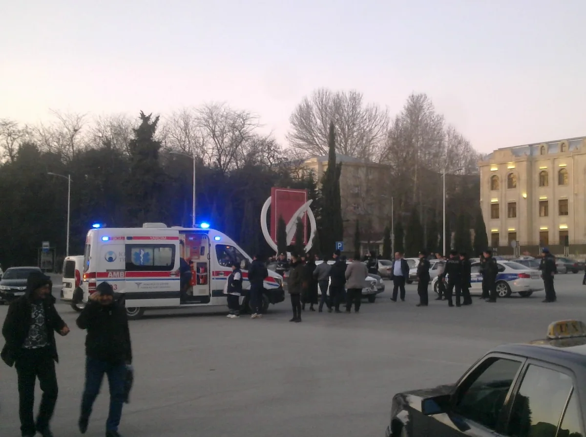 В Мингячевире произошла цепная авария