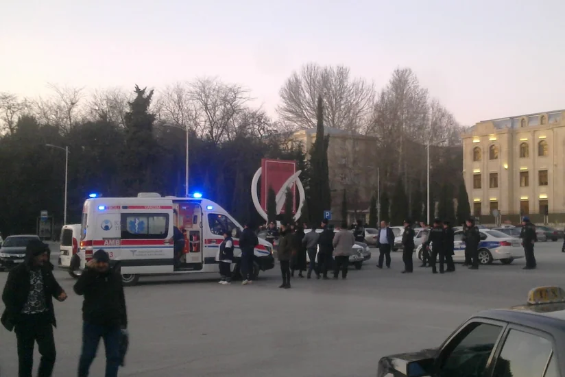 В Мингячевире произошла цепная авария