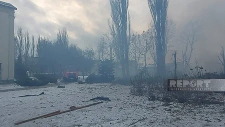 Kiyevə kütləvi raket zərbələri - FOTOREPORTAJ