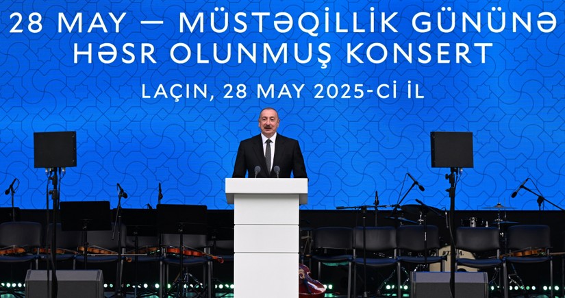 Concert marking May 28 – Independence Day commences in Lachin