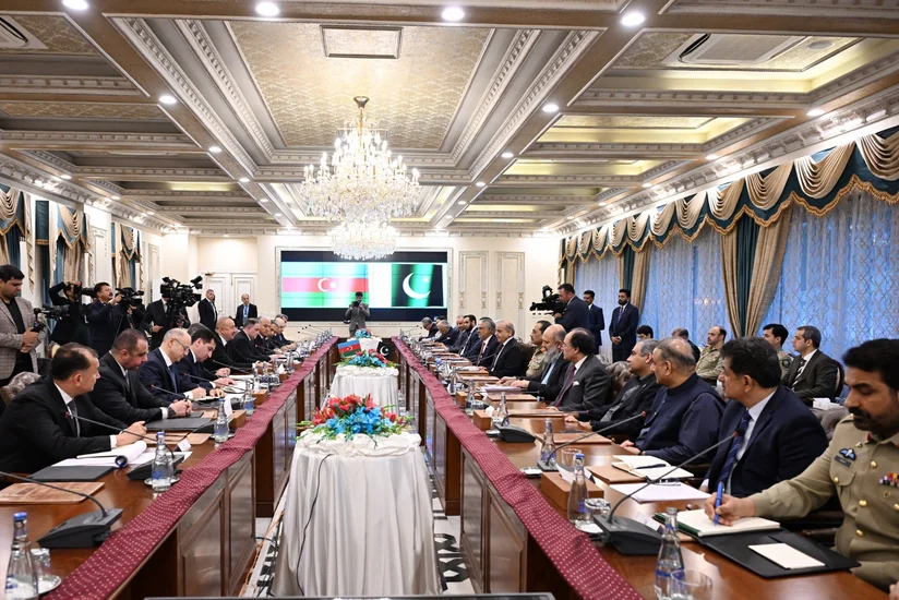 Azərbaycan Prezidenti ilə Pakistanın Baş naziri arasında geniş tərkibdə görüşü olub - YENİLƏNİB-2