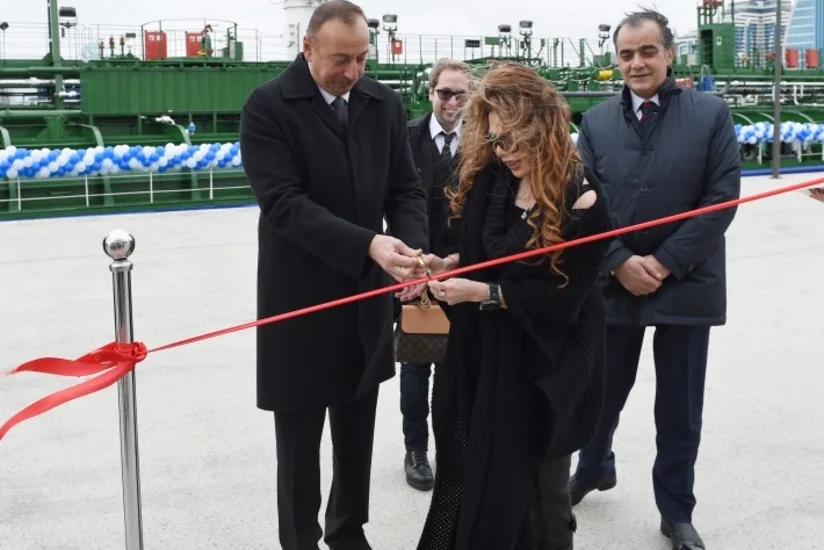 President Ilham Aliyev inaugurated commissioning of new vessels of Caspian Sea Shipping