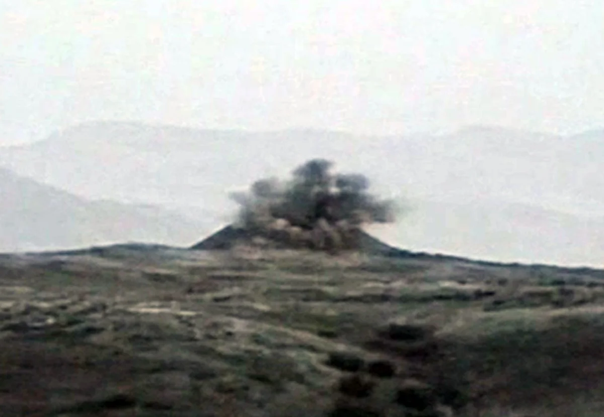Two military facilities of the Armenian armed forces were destroyed - VIDEO