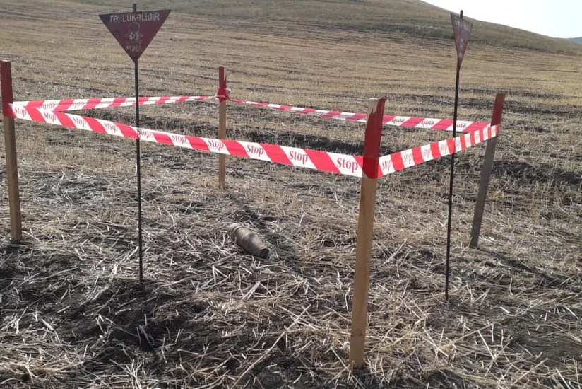 Tovuzda top mərmiləri aşkarlandı