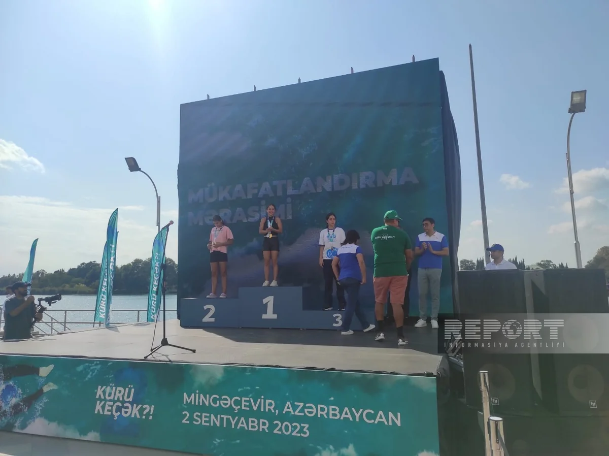 Kürü keçək?! açıq suda üzmə yarışının mükafatlandırma mərasimi keçirilib