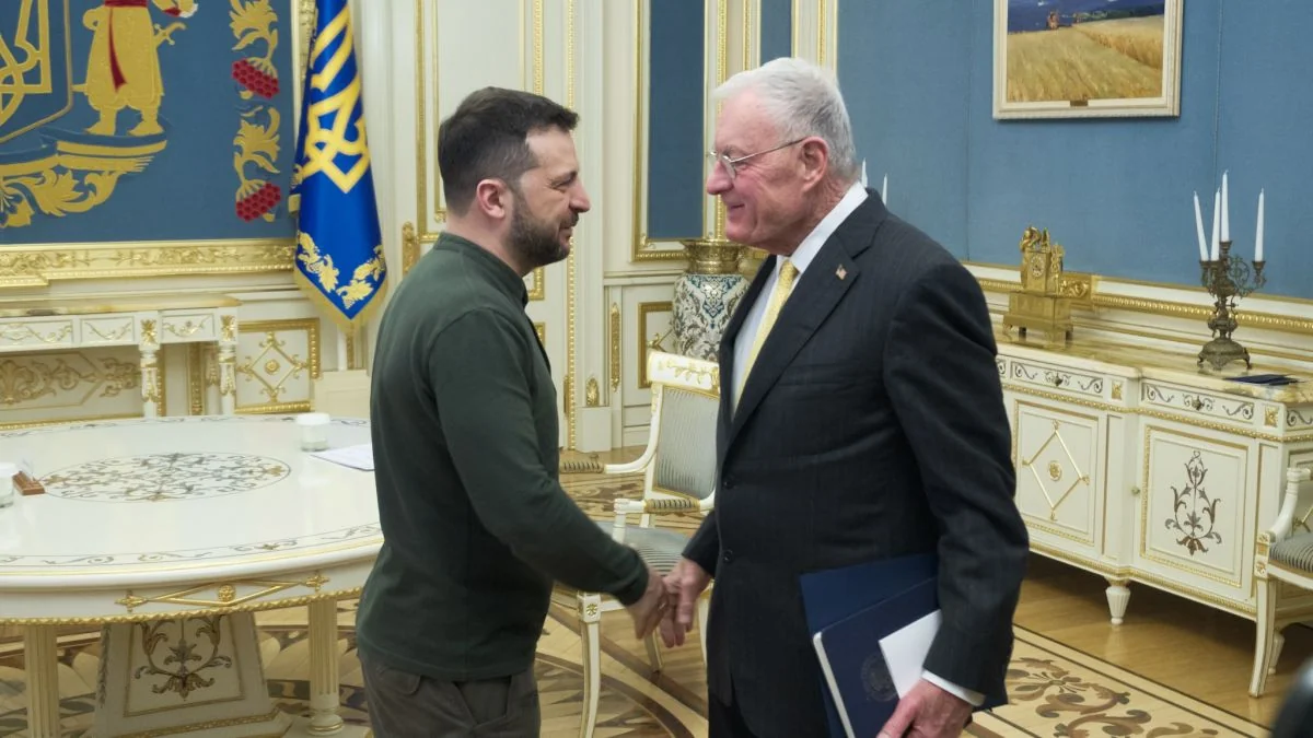 Zelenskyy asks US Special Envoy Kellogg for weapons including air defense systems
