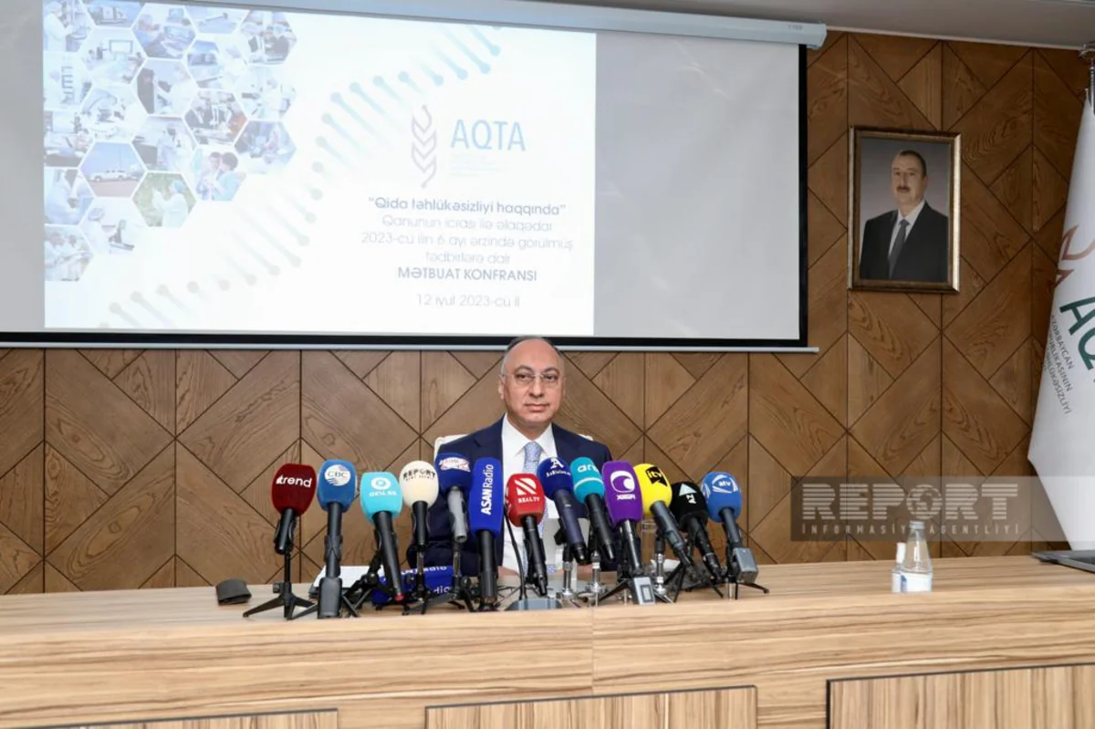 Agentlik sədri: Bəzən sahibkarlar özündə yüksək risk daşıyan məhsulun ölkəyə idxalına cəhd edirlər